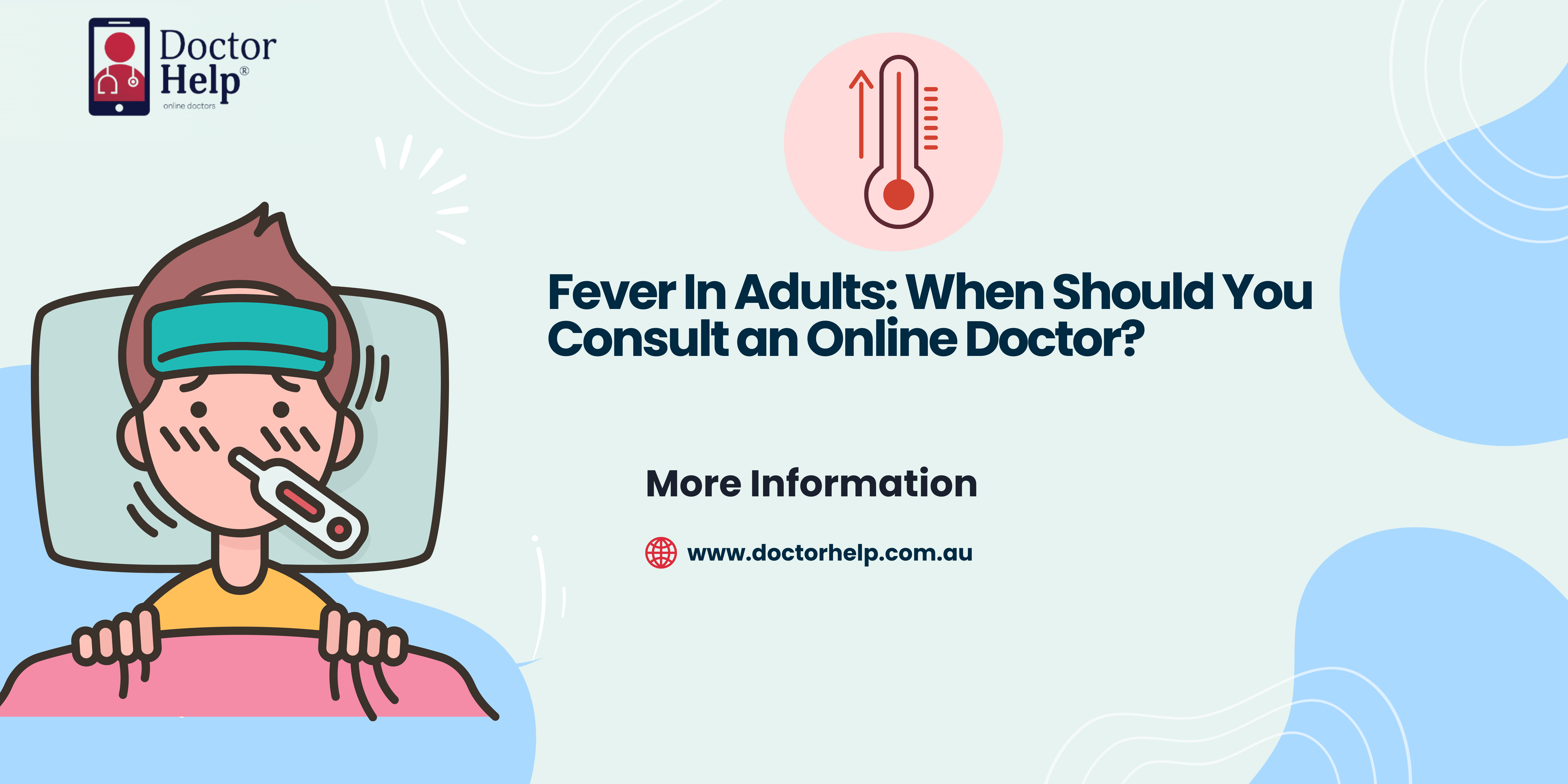 When is the right time to consulr an online doctor or visit hospital for adults suffering fever