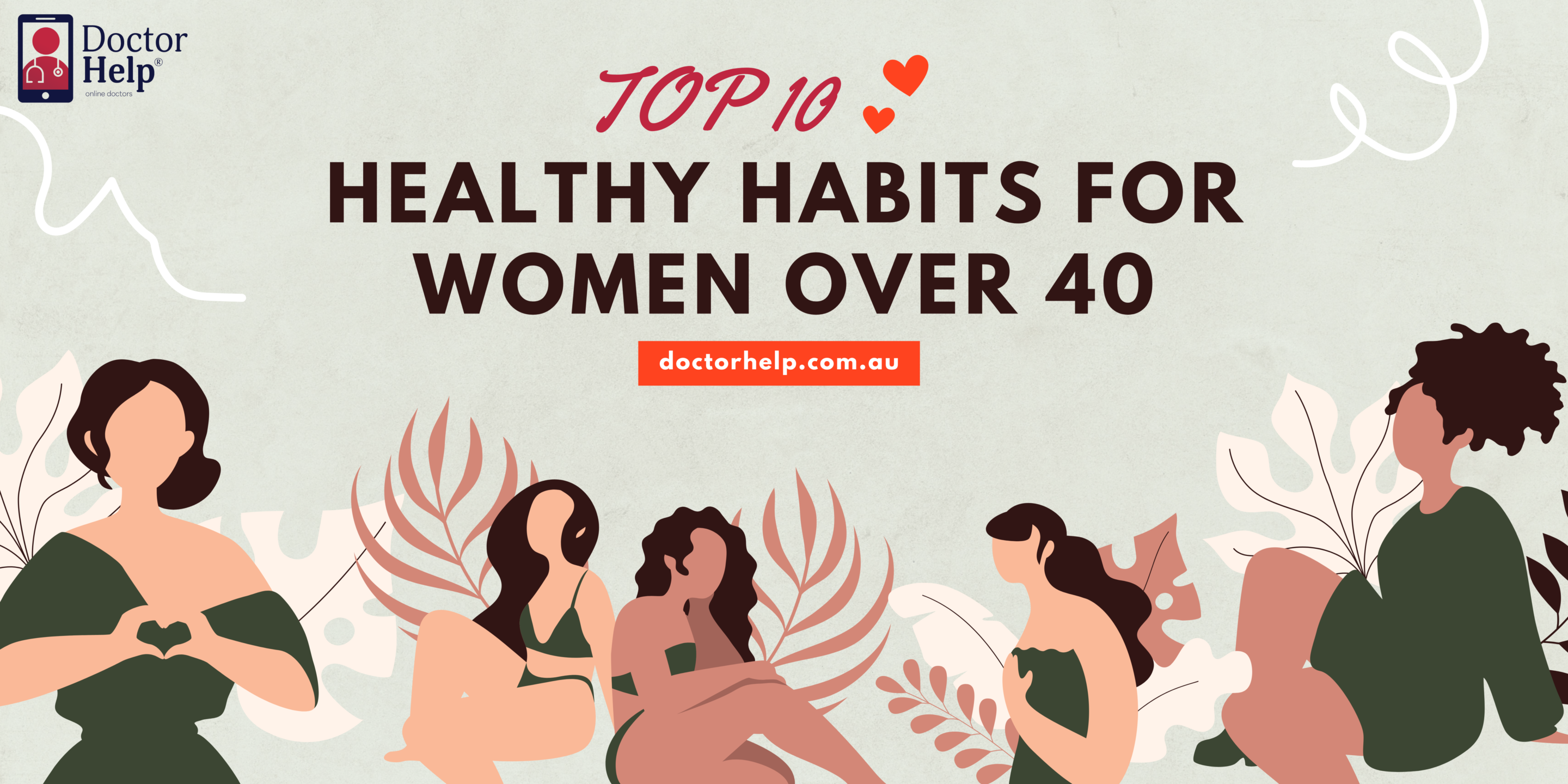 Top 10 healthy habits for women over 40