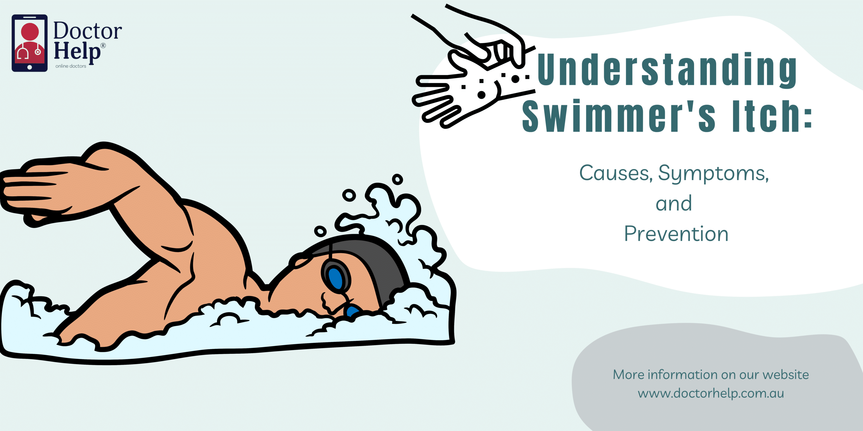 Swimmer's itch, or cercarial dermatitis, is an itchy skin rash caused by an allergic reaction to microscopic parasites found in freshwater and saltwater bodies