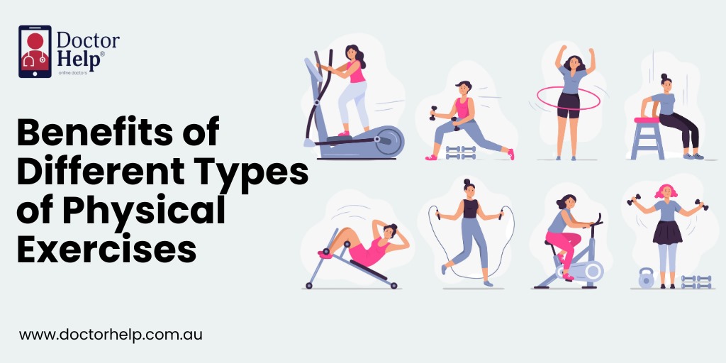 different types of physical exercises